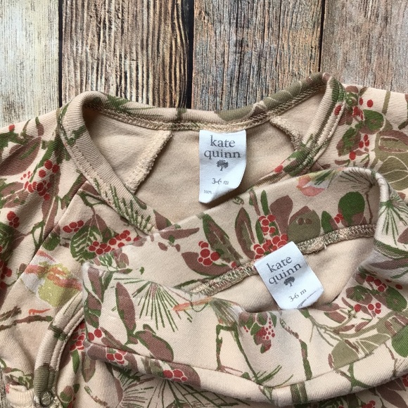 Kate Quinn Chickadee Berry Kimono Wrap & Leggings - Picture 3 of 3